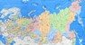Карта России с городами по областям