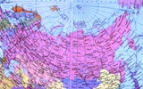 Карта России с отображением основных транспортных путей